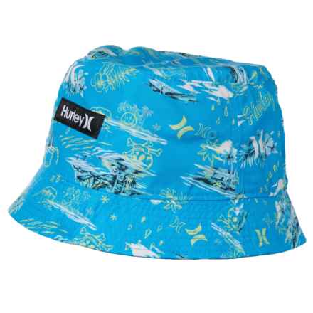 Hurley Big Boys Bucket Hat - UPF 50+ in Neptune Blue