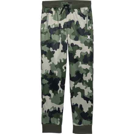 Hurley Big Boys Fashion Joggers in Green Camo