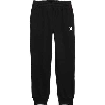 Hurley Big Boys Fleece Joggers in Black