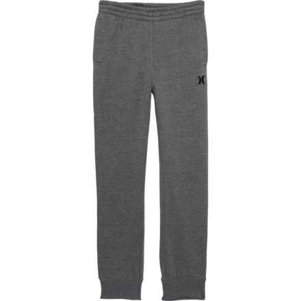 Hurley Big Boys Fleece Pants in Charcoal Heather