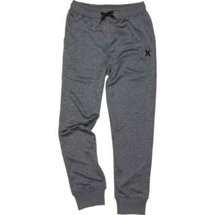 Hurley Big Boys Fleece Pants in Dk Grey Heather
