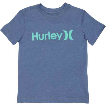 Hurley Big Boys Graphic Shirt - Short Sleeve in Delft Heather