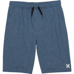 Hurley Big Boys Hybrid Shorts in Valerian Blue