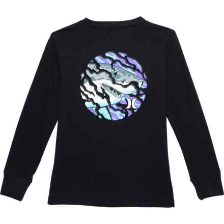 Hurley Big Boys Knit Shirt - Long Sleeve in Black