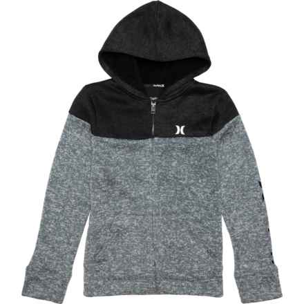 Hurley Big Boys Knit Sweater in Cool Grey