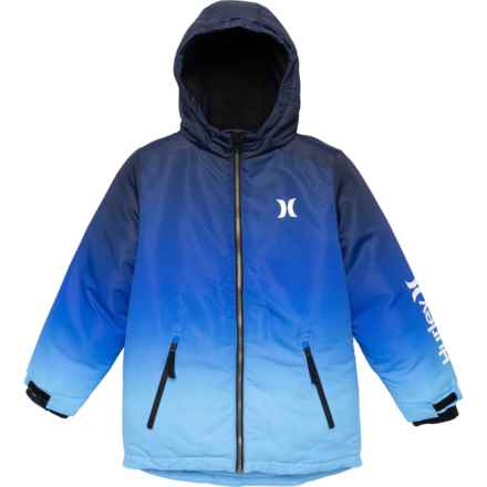 Hurley Big Boys Ski Jacket - Insulated in Obsidian