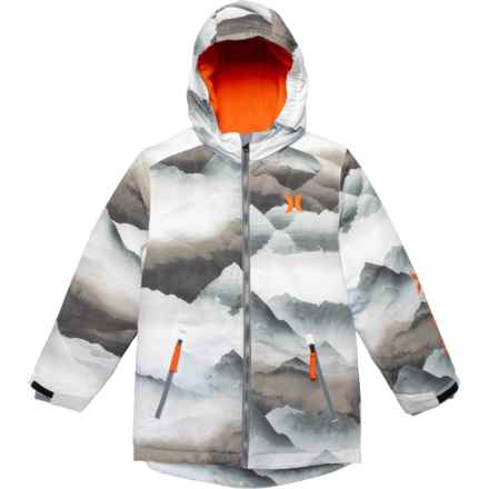 Hurley Big Boys Ski Jacket - Insulated in White