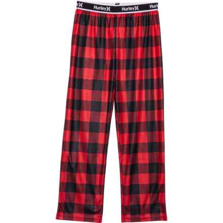 Hurley Big Boys Sleep Pants in Gym Red