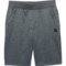 Hurley Big Boys Solar Fit Shorts in Dk Grey Heather