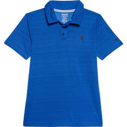 Hurley Big Boys Solid Polo Shirt - Short Sleeve in Hyper Royal Heather