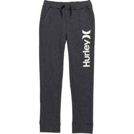 Hurley Big Boys Terry Fashion Joggers in Black Heather