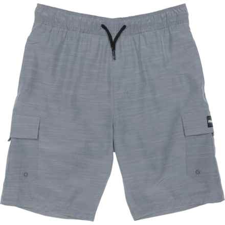 Hurley Big Boys Woven Fashion Hybrid Shorts in Cool Grey
