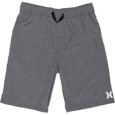 Hurley Big Boys Woven Hybrid Shorts in Black