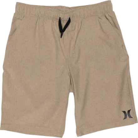 Hurley Big Boys Woven Hybrid Shorts in Khaki