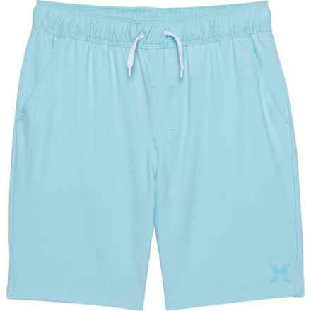 Hurley Big Boys Woven Shorts in Blue Ice