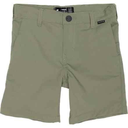 Hurley Big Boys Woven Shorts in Spiral Sage
