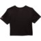 4AWPW_3 Hurley Big Girls Graphic Crop T-Shirt - Short Sleeve