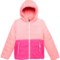 Hurley Big Girls Heavyweight Jacket - Insulated in Guava Glow