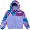 Hurley Big Girls Midweight Jacket - Insulated in Light Thistle