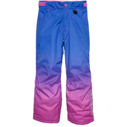 Hurley Big Girls Snow Pants in Active Fuchsia