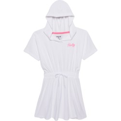 Hurley Big Girls Swimsuit Cover-Up - Short Sleeve in White