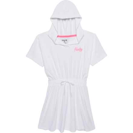 Hurley Big Girls Swimsuit Cover-Up - Short Sleeve in White