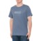 Hurley Boxed Logo Graphic T-Shirt - Short Sleeve in Diffused Blue Heather