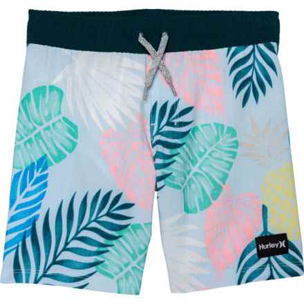 Hurley Boys Printed Boardshorts in Blue Ice