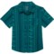 Hurley Boys Woven Button Shirt - Short Sleeve in Midnight Teal