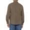 5XACM_2 Hurley Brushed Herringbone Fleece Shirt Jacket - Snap Front