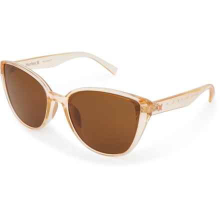 Hurley Cat Eye Sunglasses - Polarized in Sand