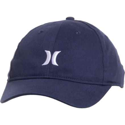 Hurley Colorful Baseball Cap (For Big Boys) in Midnight Navy