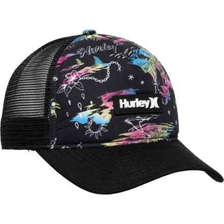 Hurley Colorful Baseball Cap (For Big Boys) in Multi/Black