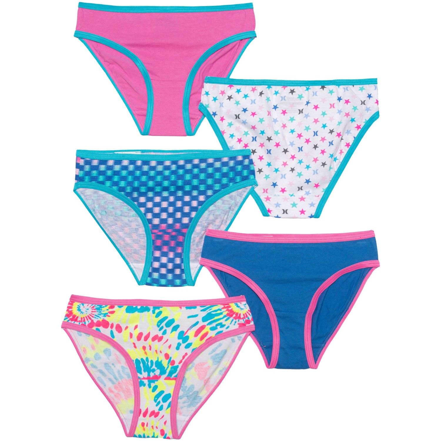 Hurley Cotton Panties (For Little and Big Girls) - Save 50%