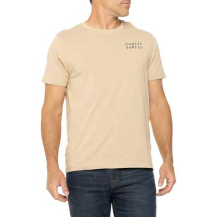 Hurley Diamond Sunrise Graphic T-Shirt - Short Sleeve in Hazelnut