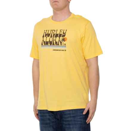 Hurley Everyday 77 T-Shirt - Short Sleeve in Butter Sauce