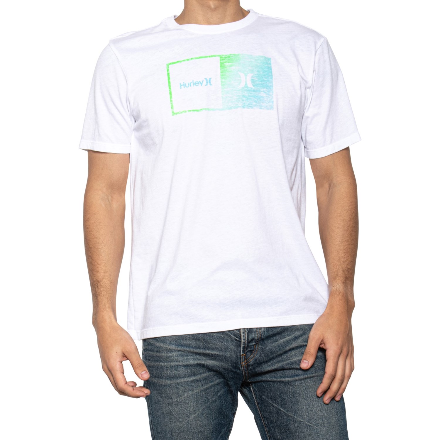 Hurley Everyday Washed Halfer Gradient T-Shirt (For Men) - Save 37%