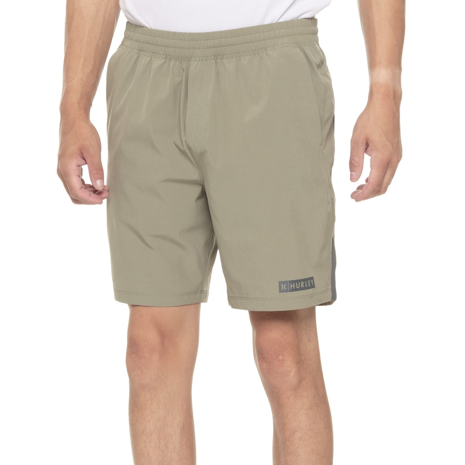 HURLEY EXIST Block Logo Warm-Up Shorts - Save 66%