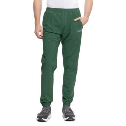 HURLEY EXIST Bootcamp Block Logo Active Joggers in Jungle Brown