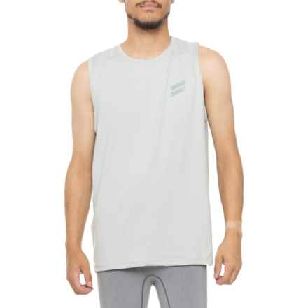 HURLEY EXIST Breathe Heathered Tank Top in Faded Spruce/Muted Aloe