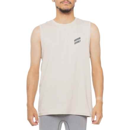 HURLEY EXIST Breathe Heathered Tank Top in Ivory/Bone