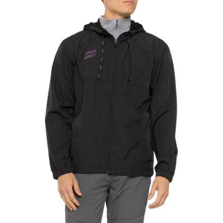 HURLEY EXIST Exist Full-Zip Windbreaker Jacket in Black