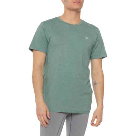 HURLEY EXIST Exist Icon Logo Space-Dye T-Shirt - Short Sleeve in Lone Pine