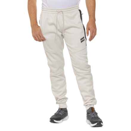 HURLEY EXIST Exist Slash Logo Sport Cuff Joggers in Bone