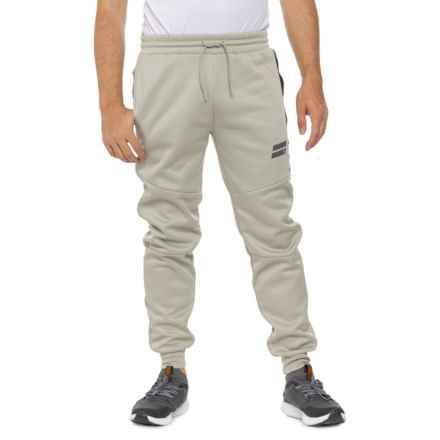 HURLEY EXIST Exist Slash Logo Sport Cuff Joggers in Sandstorm