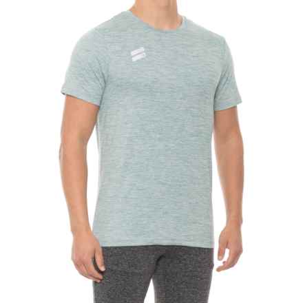 Hurley Exist High-Performance T-Shirt - Short Sleeve in Adriatic