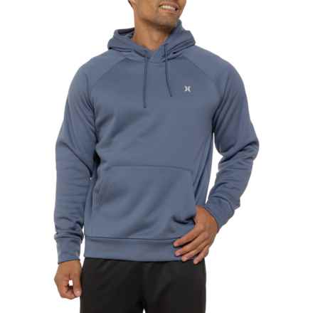 HURLEY EXIST Icon Logo Hoodie in Dark Blue