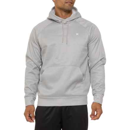 HURLEY EXIST Icon Logo Hoodie in Grey/Grey