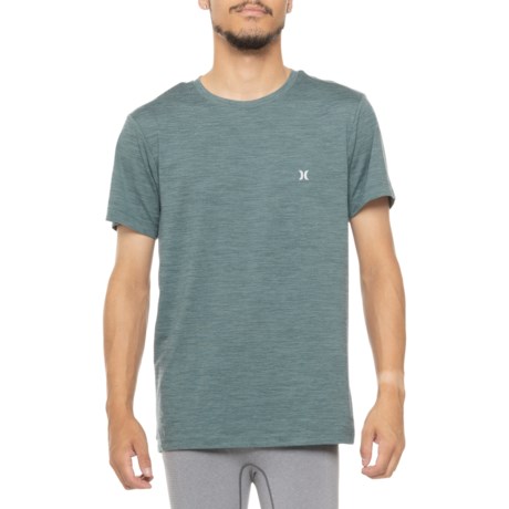 HURLEY EXIST Icon Logo Space-Dye T-Shirt - Short Sleeve