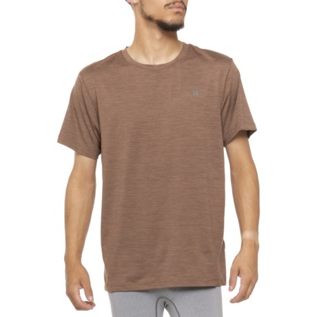 HURLEY EXIST Icon Logo Space-Dye T-Shirt - Short Sleeve